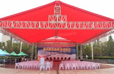 桁架舞臺圖片 鋼結(jié)構異形設計 第4張