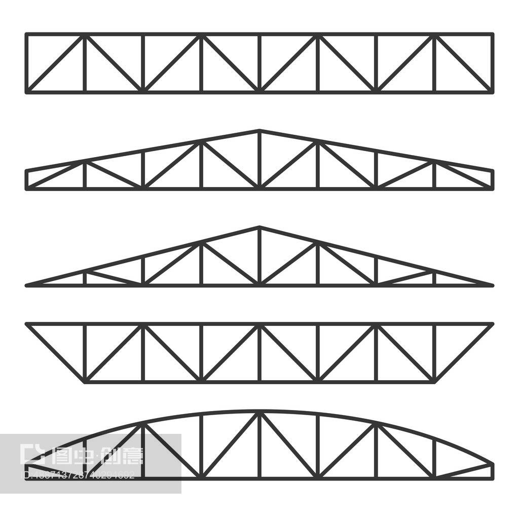 桁架屬于什么結(jié)構(gòu)（桁架與實(shí)腹梁的性能比較分析桁架結(jié)構(gòu)設(shè)計(jì)的基本原則） 結(jié)構(gòu)機(jī)械鋼結(jié)構(gòu)施工 第4張