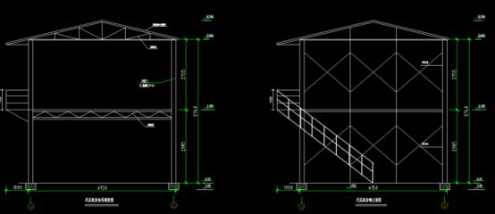 彩鋼板房結(jié)構(gòu)圖紙（彩鋼板房結(jié)構(gòu)圖紙、活動板房結(jié)構(gòu)圖紙設(shè)計詳實規(guī)范） 鋼結(jié)構(gòu)異形設(shè)計 第1張