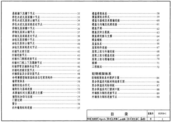 鋼結(jié)構(gòu)住宅圖集 05j910-1 結(jié)構(gòu)污水處理池設(shè)計(jì) 第2張