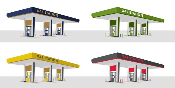 加油站的柱子叫什么名字 建筑施工圖設(shè)計 第5張