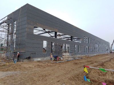 鋼結(jié)構(gòu)安裝彩板封閉施工方案（鋼結(jié)構(gòu)安裝彩板封閉施工前需要準(zhǔn)備好彩板、螺絲、密封膠等材料） 北京加固施工 第3張