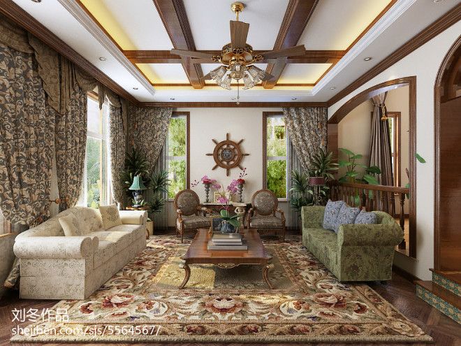 別墅裝飾設(shè)計(jì)風(fēng)格（中式別墅裝修風(fēng)格案例,歐式別墅設(shè)計(jì)的尊貴元素） 結(jié)構(gòu)框架施工 第5張