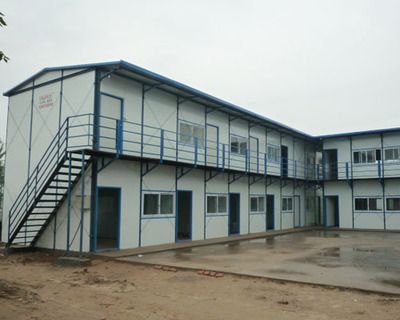 彩鋼活動房施工視頻（雙層彩鋼活動房施工視頻） 北京網架設計 第3張