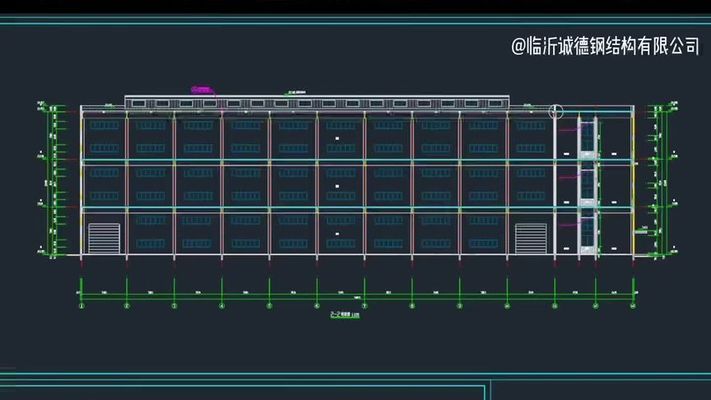 房屋鋼架結(jié)構(gòu)圖怎么畫視頻（cad繪制房屋鋼架結(jié)構(gòu)圖視頻教程cad軟件操作技巧分享） 結(jié)構(gòu)地下室施工 第2張