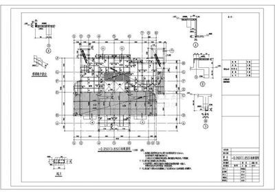 樓房改造加固設計圖紙圖片高清（樓房加固改造設計圖紙圖片） 北京加固設計（加固設計公司） 第1張