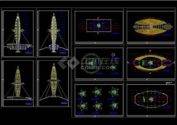 觀光塔結(jié)構(gòu)設(shè)計(jì)方案 結(jié)構(gòu)電力行業(yè)施工 第2張