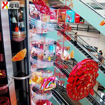 商場鋼架展廳（商場鋼架展廳照明設(shè)計案例分享） 鋼結(jié)構(gòu)異形設(shè)計 第5張