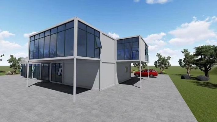 集裝箱住宅設計（集裝箱住宅設計是一種創(chuàng)新的建筑設計理念） 鋼結構異形設計 第1張