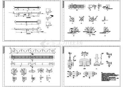 鋼結(jié)構(gòu)地梁圖（鋼結(jié)構(gòu)地梁圖是一種詳細(xì)展示鋼結(jié)構(gòu)地梁的圖紙施工要求） 建筑方案施工 第5張