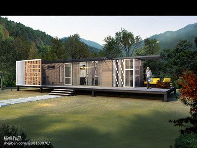 集裝箱裝修效果圖大全（集裝箱裝修效果圖大全健明迪裝飾集裝箱改造案例分享） 結(jié)構(gòu)地下室設(shè)計 第4張