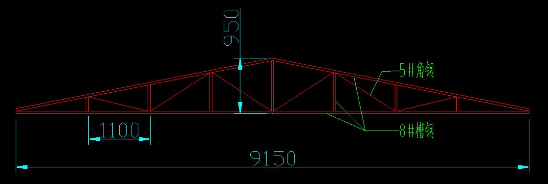 鋼結(jié)構(gòu)20米跨大梁用200h 建筑效果圖設(shè)計(jì) 第2張
