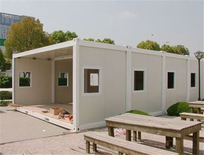 集裝箱活動房安裝步驟圖 鋼結(jié)構(gòu)鋼結(jié)構(gòu)停車場施工 第5張