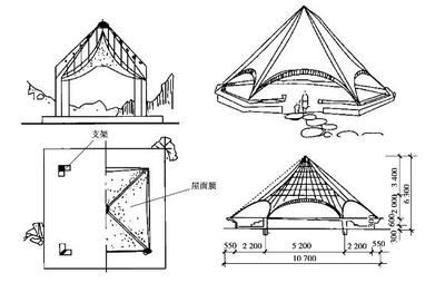 鋼架結(jié)構(gòu)亭子設(shè)計(jì) 鋼結(jié)構(gòu)桁架施工 第5張