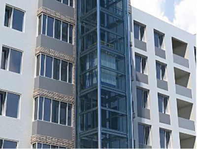 6層舊樓加裝電梯鋼結(jié)構(gòu) 結(jié)構(gòu)機(jī)械鋼結(jié)構(gòu)施工 第3張