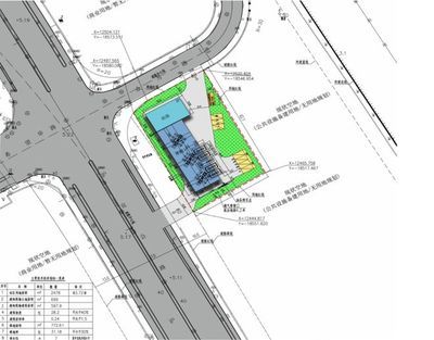 加油站罩棚平面圖 鋼結(jié)構(gòu)網(wǎng)架施工 第4張