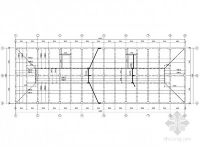 彩鋼屋頂平面圖（20張彩鋼瓦屋頂平面圖cad） 全國鋼結(jié)構(gòu)廠 第4張