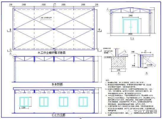 彩鋼板屋頂施工圖紙怎么看（如何閱讀和理解彩鋼板屋頂施工圖紙） 結(jié)構(gòu)污水處理池施工 第2張