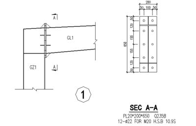 房屋鋼架結(jié)構(gòu)圖怎么畫的（cad繪制鋼架結(jié)構(gòu)圖標注規(guī)范cad詳細操作步驟） 結(jié)構(gòu)砌體設(shè)計 第4張