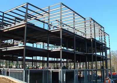 房屋鋼構(gòu)框架圖片大全集（鋼結(jié)構(gòu)框架圖集） 結(jié)構(gòu)工業(yè)裝備設(shè)計(jì) 第1張