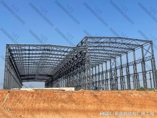 彩鋼鋼結構廠房效果圖（彩鋼鋼結構廠房裝修效果圖） 建筑方案施工 第3張