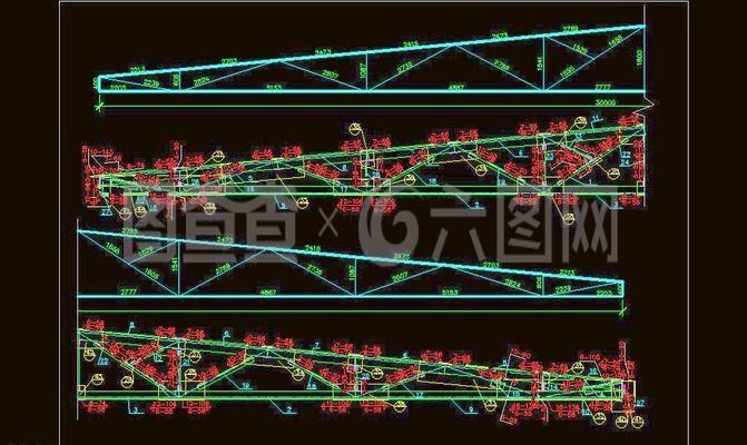 梯形鋼屋架支撐布置圖片（梯形鋼屋架支撐布置） 結(jié)構(gòu)地下室設(shè)計 第3張