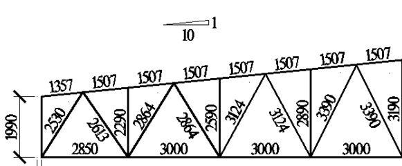 梯形鋼屋架課程設(shè)計18跨度（梯形鋼屋架課程設(shè)計18跨度梯形鋼屋架施工圖繪制指南） 鋼結(jié)構(gòu)鋼結(jié)構(gòu)停車場施工 第3張