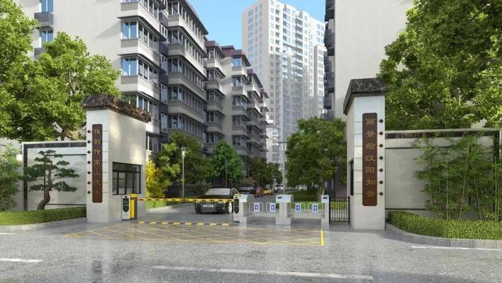 樓棟改造 大門(mén)（樓棟大門(mén)改造案例分享） 鋼結(jié)構(gòu)蹦極施工 第2張