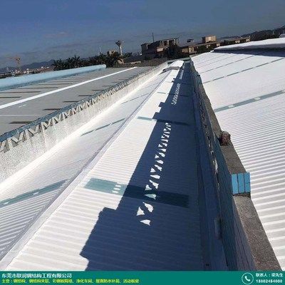 彩鋼板屋頂結(jié)構(gòu)（彩鋼板屋頂安全性評估） 鋼結(jié)構(gòu)蹦極施工 第5張