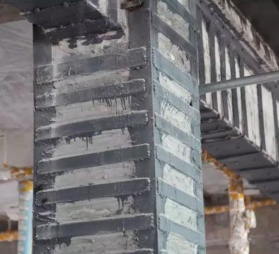 焊接對粘鋼加固效果的影響（天津國際貿(mào)易中心加固工程中粘鋼加固技術在橋梁工程中的應用） 結(jié)構(gòu)砌體施工 第1張