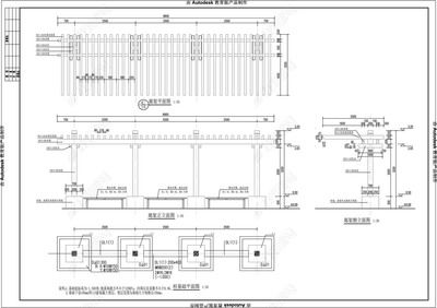 廊架鋼結構施工圖（鋼結構廊架施工圖） 建筑消防設計 第3張