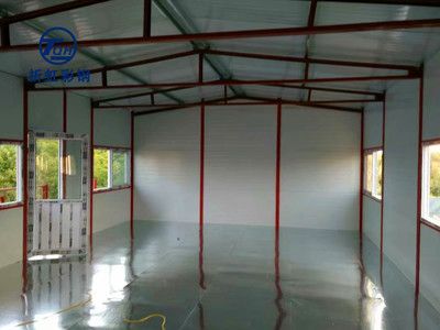 彩鋼房鋼架結(jié)構(gòu)搭建方案（彩鋼房施工安全規(guī)范,彩鋼房維護(hù)保養(yǎng)方法） 裝飾家裝施工 第3張