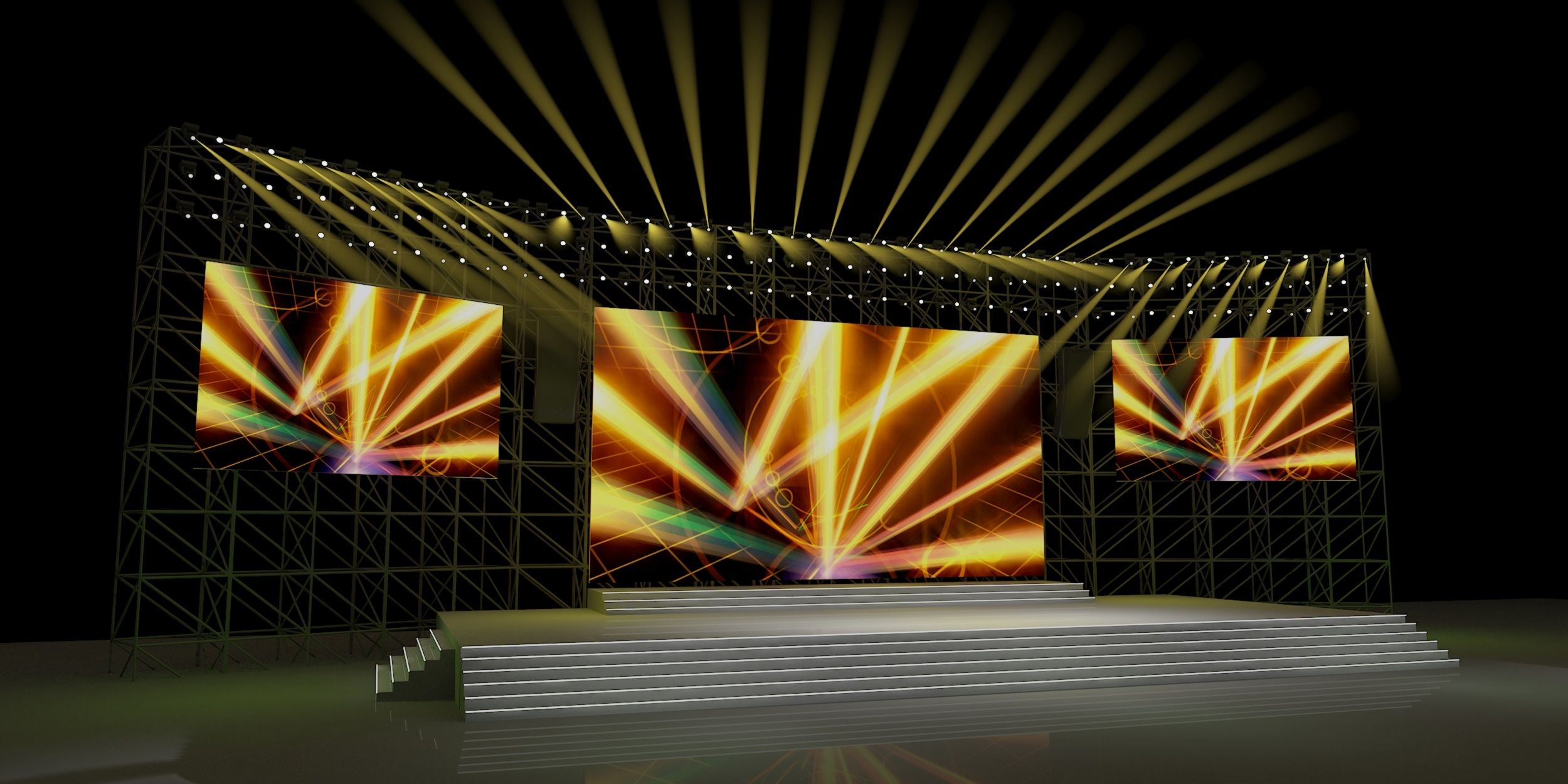 舞臺搭建布置屬于什么公司（舞臺搭建布置公司） 結(jié)構(gòu)地下室設(shè)計(jì) 第5張