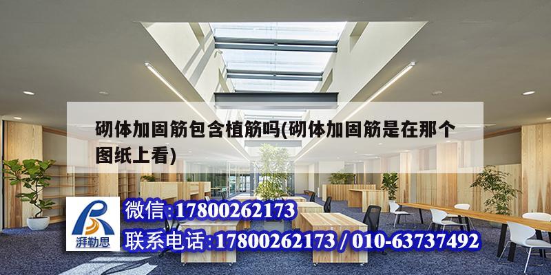 砌體加固筋包含植筋嗎(砌體加固筋是在那個(gè)圖紙上看) 結(jié)構(gòu)地下室施工