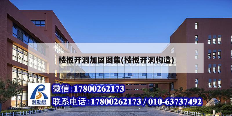 樓板開洞加固圖集(樓板開洞構(gòu)造) 結(jié)構(gòu)工業(yè)鋼結(jié)構(gòu)設(shè)計(jì)