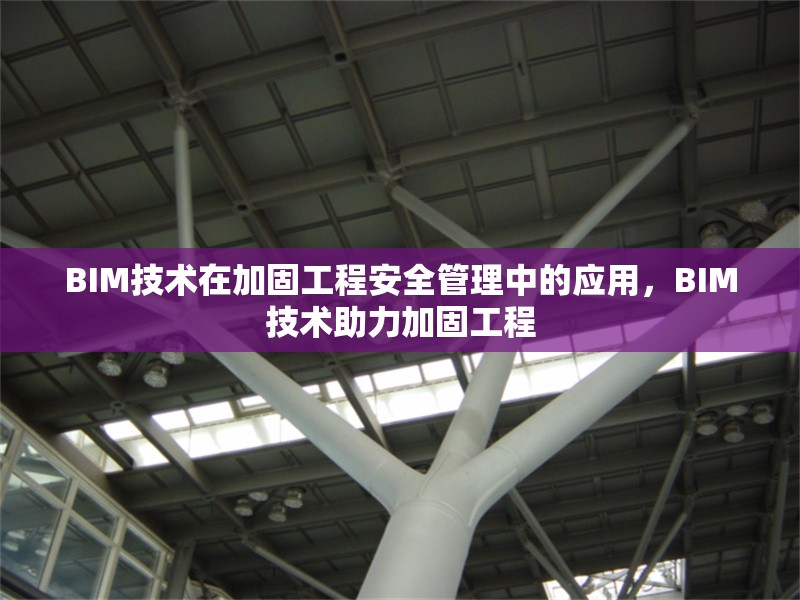 BIM技術(shù)在加固工程安全管理中的應(yīng)用，BIM技術(shù)助力加固工程 行業(yè)新聞 第1張