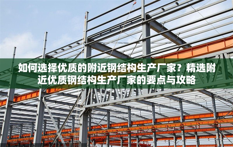 如何選擇優(yōu)質(zhì)的附近鋼結(jié)構(gòu)生產(chǎn)廠家？精選附近優(yōu)質(zhì)鋼結(jié)構(gòu)生產(chǎn)廠家的要點與攻略 行業(yè)新聞