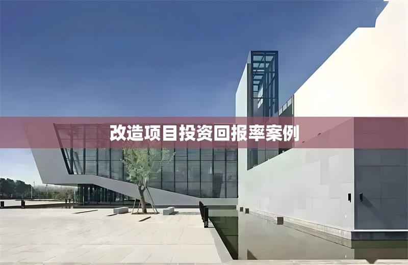 改造項目投資回報率案例
