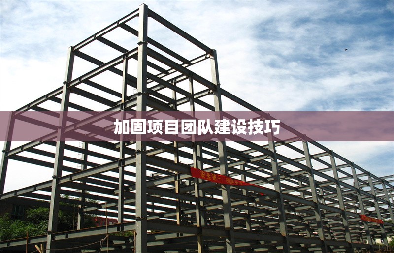 加固項(xiàng)目團(tuán)隊(duì)建設(shè)技巧 行業(yè)新聞 第1張 加固項(xiàng)目團(tuán)隊(duì)建設(shè)技巧 行業(yè)新聞 第1張