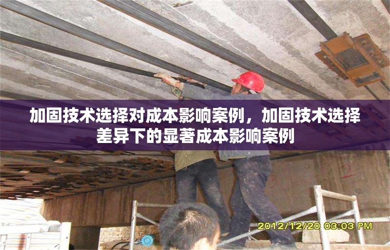 加固技術(shù)選擇對成本影響案例，加固技術(shù)選擇差異下的顯著成本影響案例 行業(yè)新聞