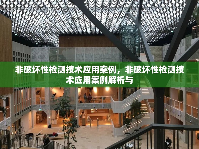 非破壞性檢測技術(shù)應(yīng)用案例，非破壞性檢測技術(shù)應(yīng)用案例解析與