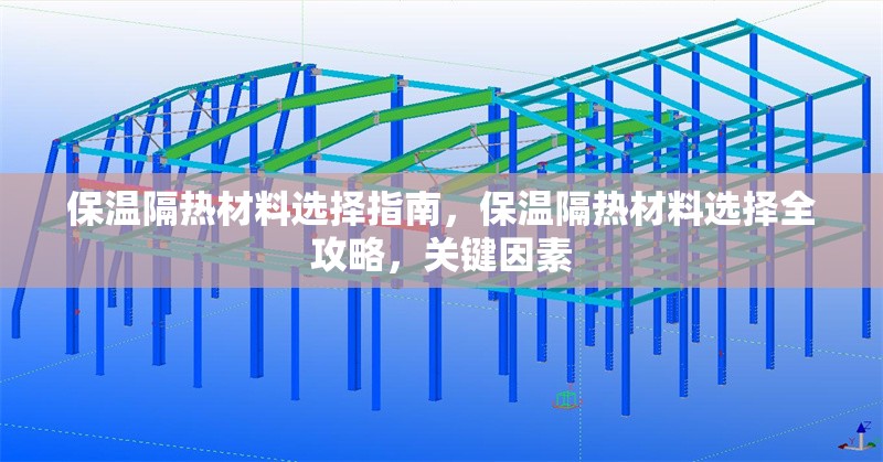 保溫隔熱材料選擇指南，保溫隔熱材料選擇全攻略，關(guān)鍵因素 行業(yè)新聞 第1張