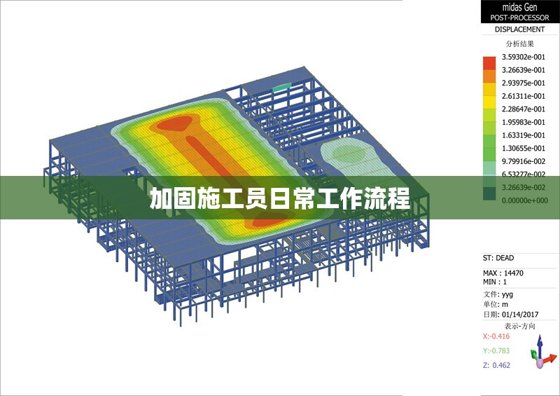 加固施工員日常工作流程