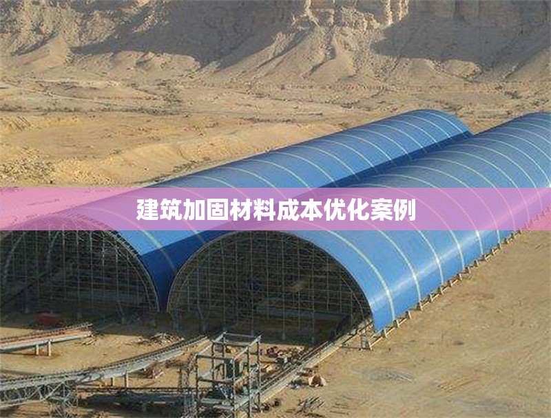 建筑加固材料成本優(yōu)化案例 行業(yè)新聞 第1張 建筑加固材料成本優(yōu)化案例 行業(yè)新聞 第1張