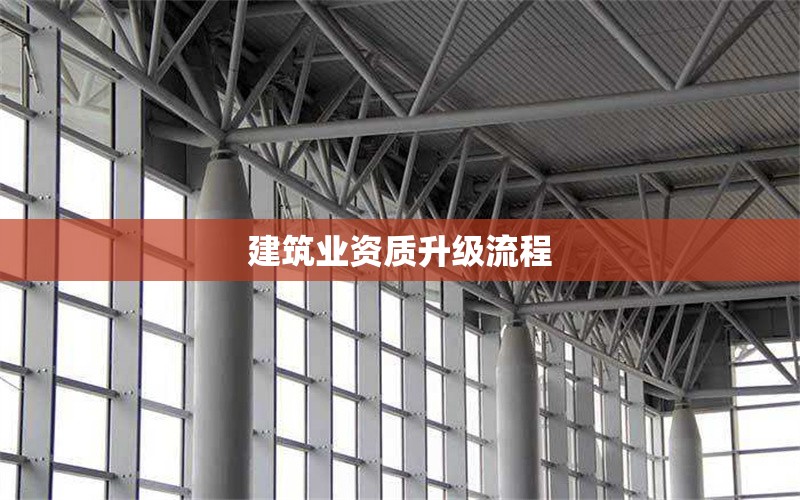 建筑業(yè)資質(zhì)升級流程 行業(yè)新聞 第1張 建筑業(yè)資質(zhì)升級流程 行業(yè)新聞 第1張