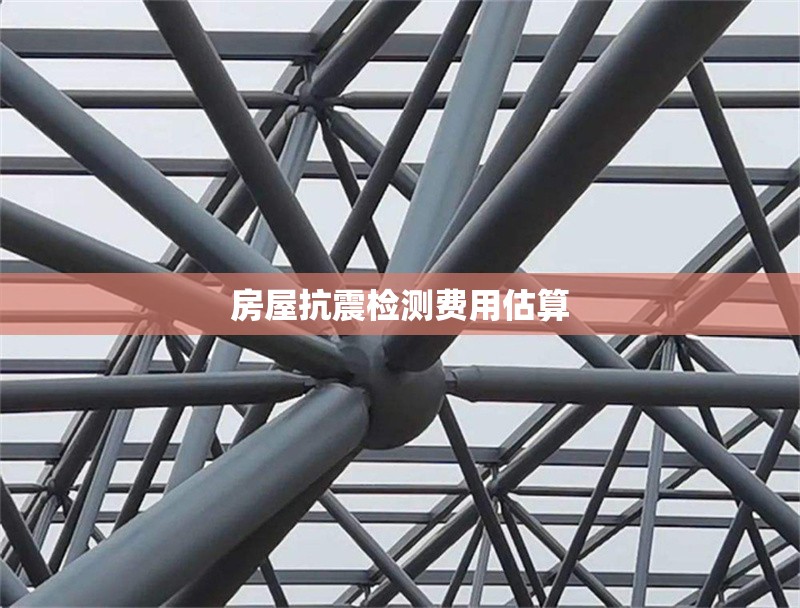 房屋抗震檢測費用估算 行業(yè)新聞 第1張