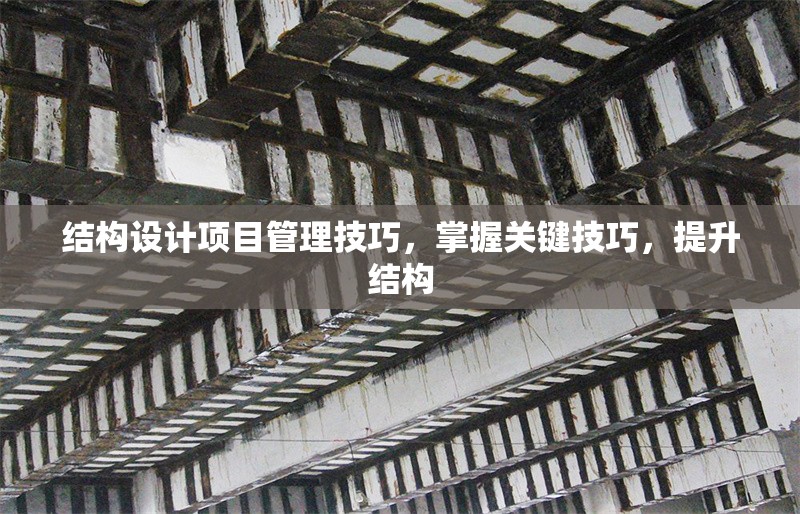 結(jié)構(gòu)設(shè)計(jì)項(xiàng)目管理技巧，掌握關(guān)鍵技巧，提升結(jié)構(gòu) 行業(yè)新聞 第1張