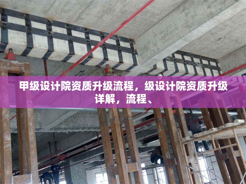 甲級(jí)設(shè)計(jì)院資質(zhì)升級(jí)流程，級(jí)設(shè)計(jì)院資質(zhì)升級(jí)詳解，流程、 行業(yè)新聞 第1張