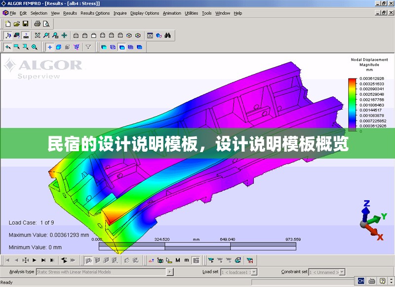 民宿的設(shè)計說明模板，設(shè)計說明模板概覽 行業(yè)新聞 第1張