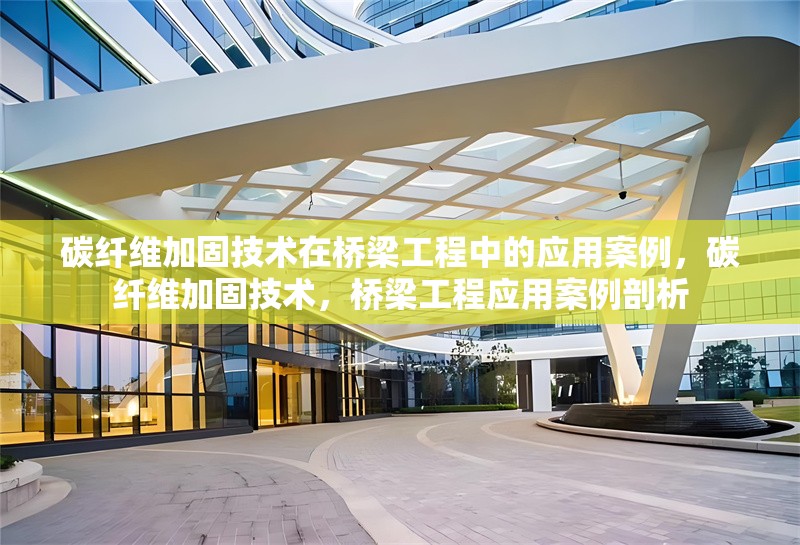 碳纖維加固技術在橋梁工程中的應用案例，碳纖維加固技術，橋梁工程應用案例剖析 行業(yè)新聞 第6張